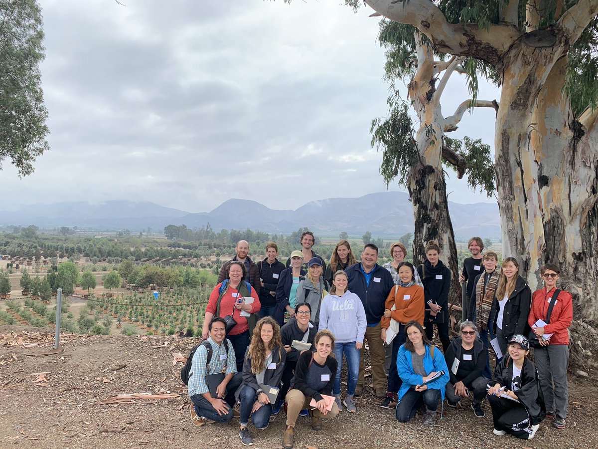 TreeLadyLisa's tweet image. UCLA Land Arch Students Touring @BrightView  Nursery in Fillmore (300 acres) and learning about how trees truly grow @LandArch_UCLAx