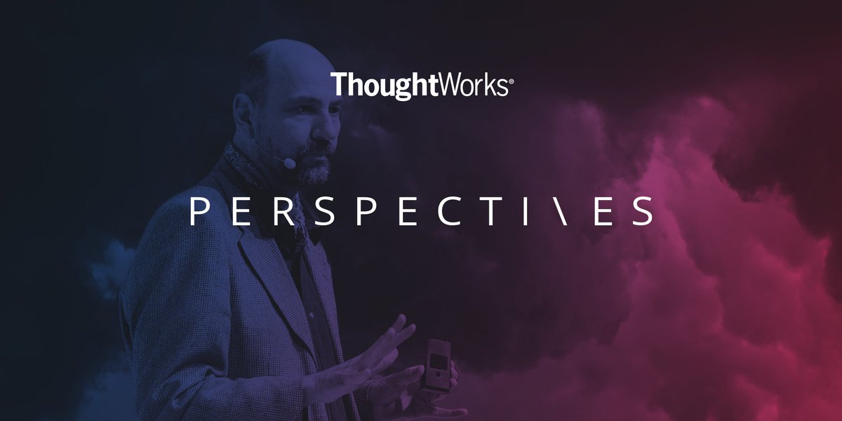 thoughtworks's tweet photo. Introducing Perspectives - a new publication for digital leaders. Edition one explores the evolution of agile and its ties to transformation https://t.co/fAKrh7WspT https://t.co/NHMBcGdLLa