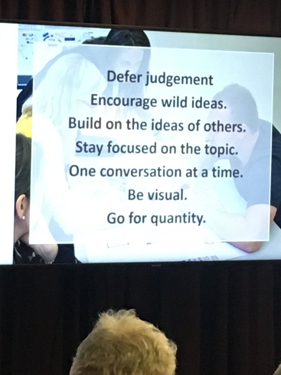 #CPHVA18 building inter professional and client creativity #workingtogether #poolingideas