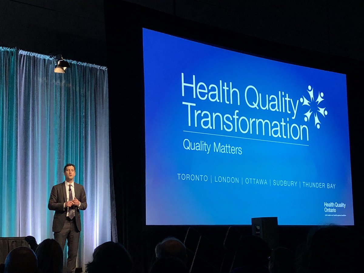 Farewell address by @DrJoshuaTepper at #HQT2018 .. thank you for your leadership in #healthquality at @HQOntario!!