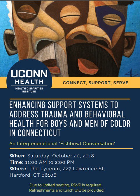 UConnHDI's tweet photo. We are taking this critical step in our upcoming #fishbowl conversation and launch of @UConnHDI’s #BraveNewSpaces #storytelling initiatives. https://t.co/9AJ1x1074y