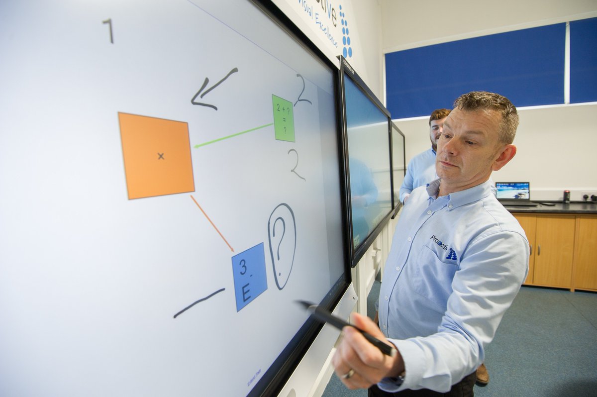 Proactive_AV's tweet photo. Tomorrow we will be exhibiting at the @HertsLearning #PrimaryHeadsConference! Come and find us to see a @SMART_Tech interactive touchscreen in action! #avtweeps #edtech https://t.co/ZctcGnKgFz