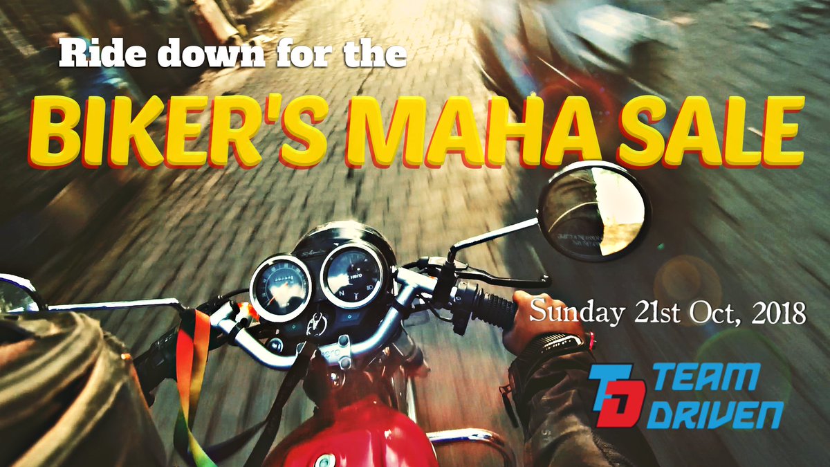 cerebralniksk's tweet photo. Coming soon!
#TeamDriven Biker's Maha Sale

#pune #bikers #sale #mega #offers #discounts #ridinggear #maharashtra #teamdrivenindia https://t.co/23wuLAgmu3