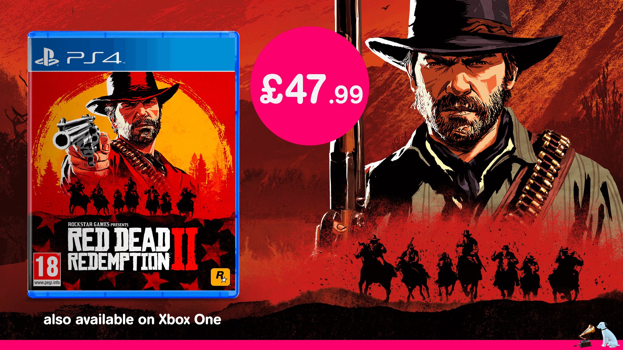 red dead redemption 2 ps4 hmv