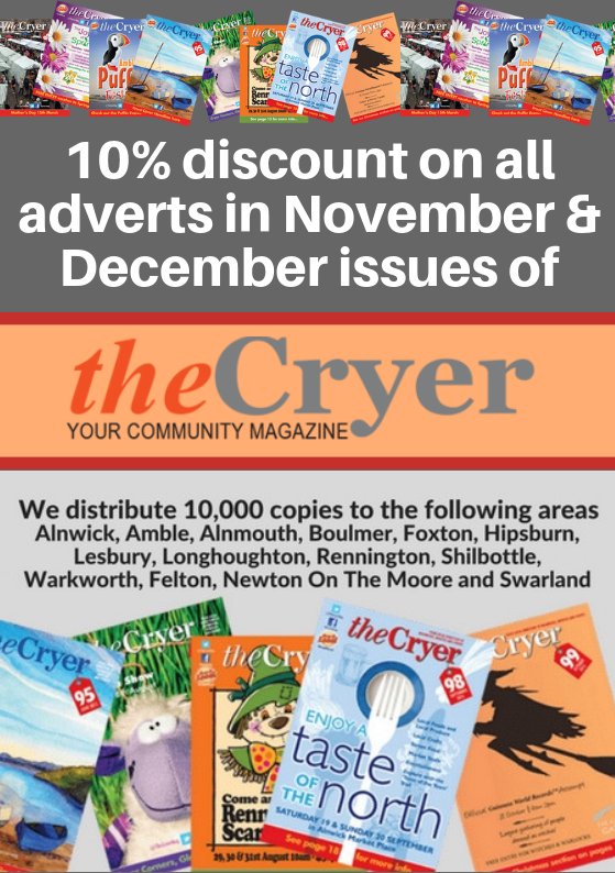 Get your Christmas advertising booked...with a 10% discount from us #nlandnet