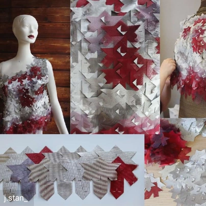 fabricademy's tweet image. #fabricademy2018 week4 has started!
Here some students' results about week3 #circularfashion presented yesterday!
Check out their #seamless #garments and modular reconfigurable systems on our #fabricademy #opensource Circular Fashion Catalogue: oscircularfashion.com