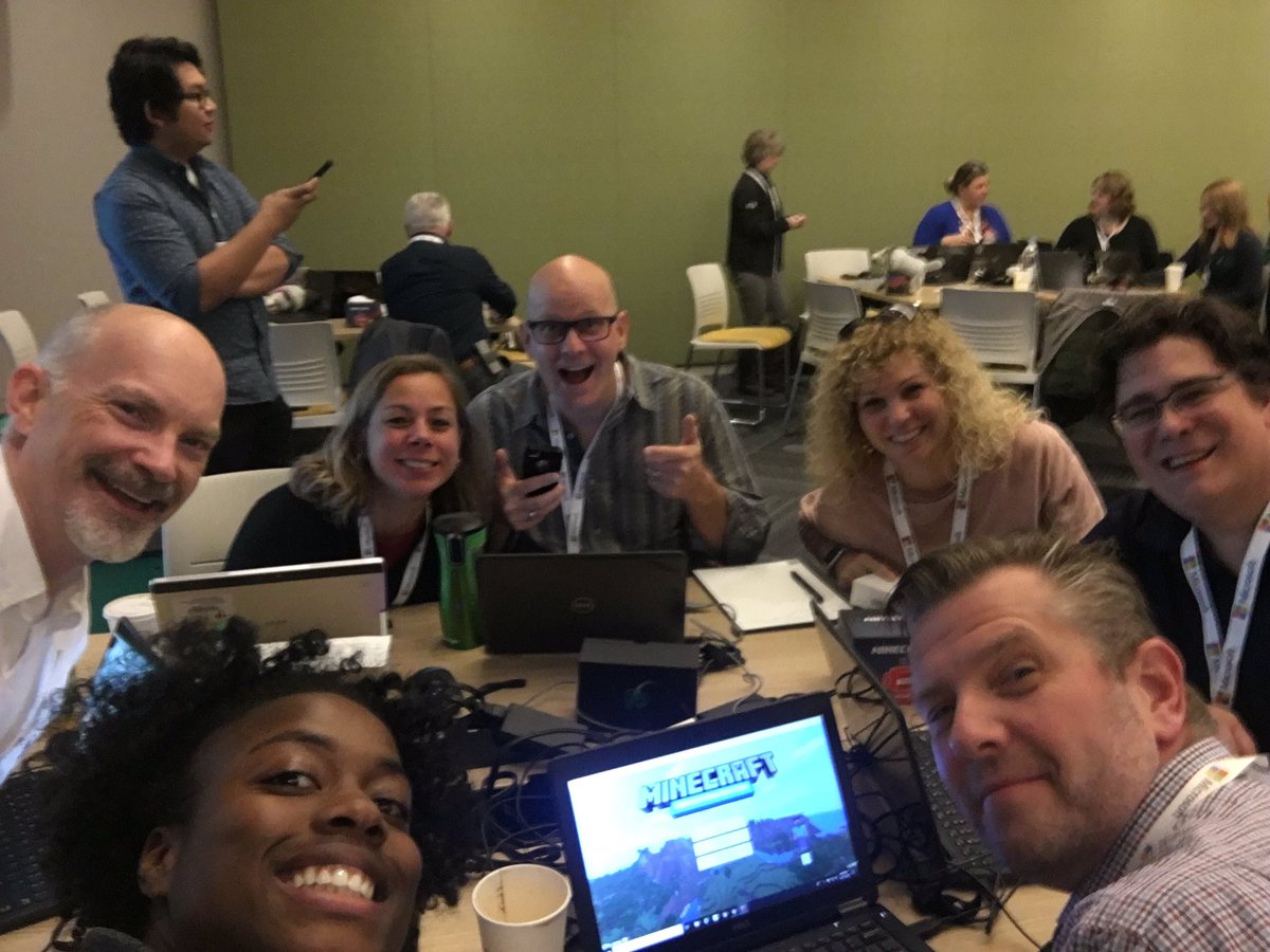 njames4nj's tweet photo. Excited to be learning w/ this wonderful group of educators #PlayCraftSummit https://t.co/7HfKnh3MD6