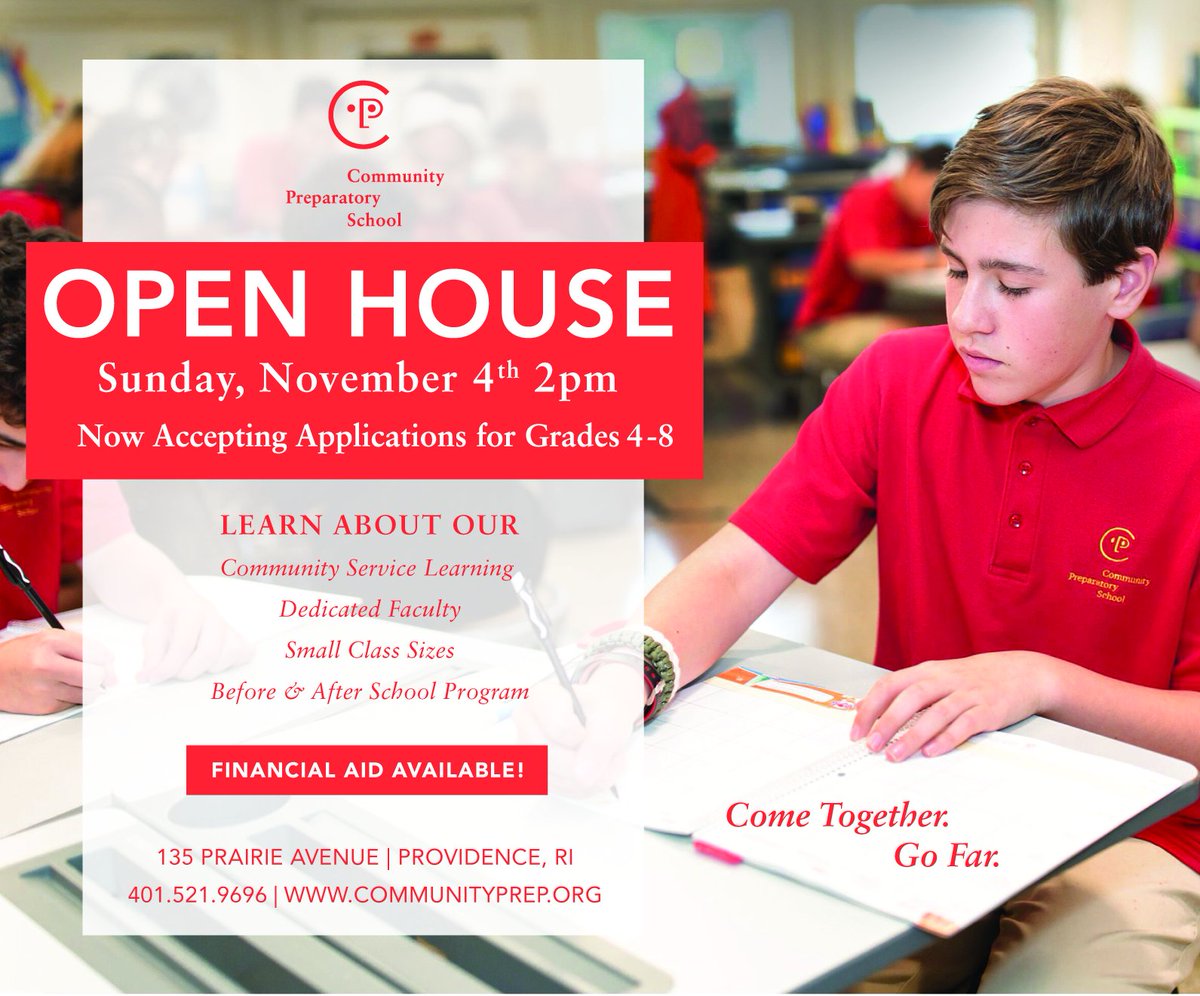 principal_CP's tweet image. Open House Sunday, November 4th at 2:00pm! Spread the word!