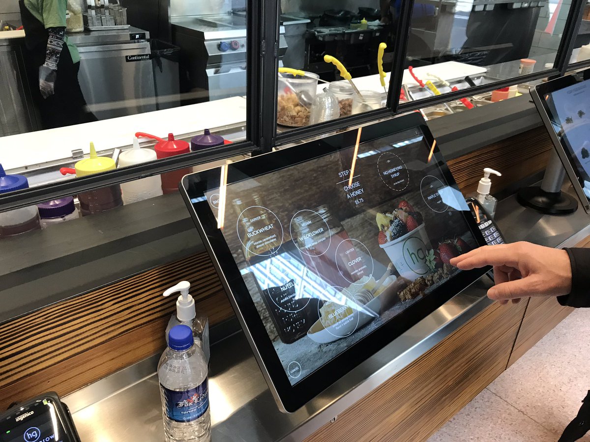 scott_annan's tweet photo. #RetailLeaders #IROF. Splendid visit @honeygrow #Philadelphia #NewTech #App #AppOrder #Fresh #Wok #Salads #Vegan #Vegetarian @Caviar #Delivery. Thank you Sean & the 11 Street team! https://t.co/JKl5iTiGRA