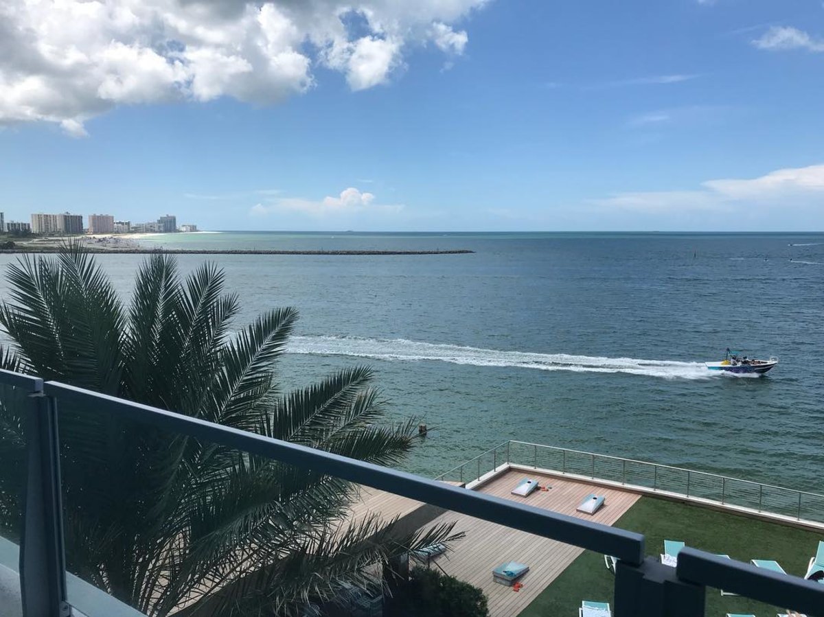 Rise and shine to breathtaking sights from your very own balcony. (IG/emmajuliabarnes)