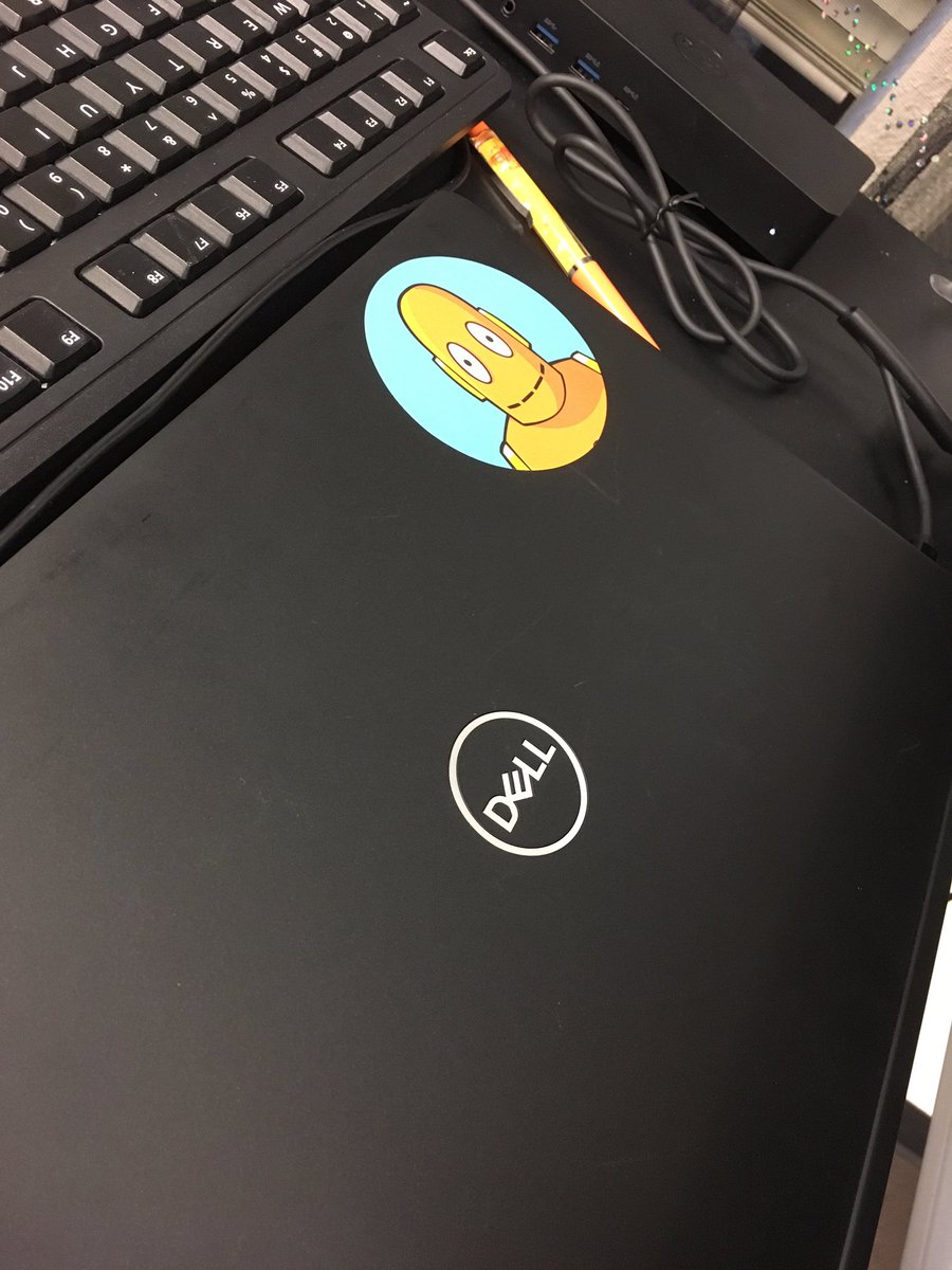 First sticker on the new laptop! <a href="/brainpop/">BrainPOP</a>