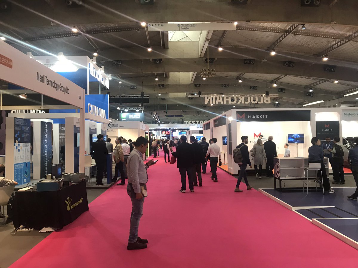 KuikTicket's tweet photo. It starts an afternoon of developing the future #IOTSCW18 #Blockchain #Barcelona #Sports #Events https://t.co/m5JTwtPem8