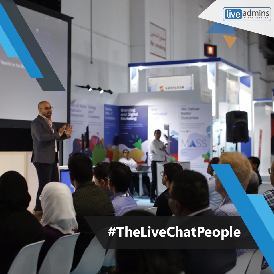 LiveAdmins's tweet photo. #XLabs talk by @HamzahNasir as it happened! Visit #TheLiveChatPeople at Booth # CC1-3 to find out more about our #technology.

#GITEX2018 #ExperienceFutureUrbanism #technews #GITEXTechnologyWeek #customerexperience #customersupport #customerengagement #customersuccess https://t.co/g1AkolabiN