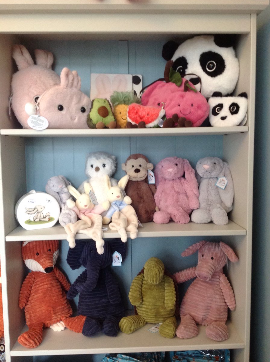 Sooo excited to have the gorgeous, soft and cuddly Jellycat range back in stock. Always a perfect gift for that special person and almost all baby safe too. 10% off if you mention this post and we can gift wrap for free!
