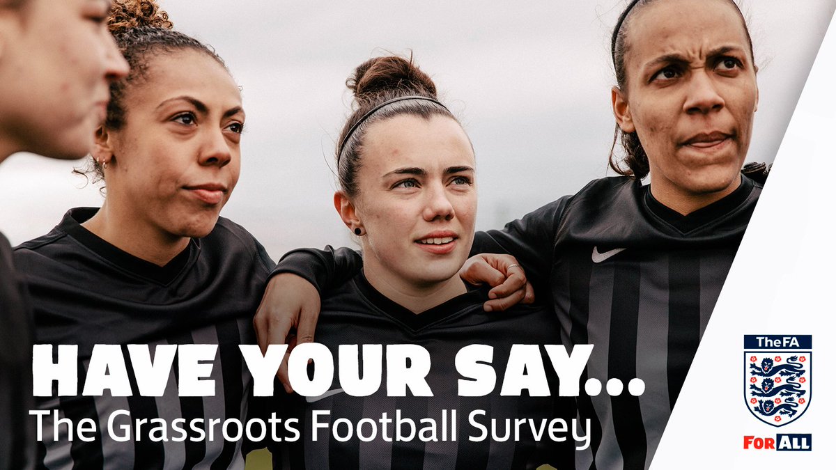 BirminghamFA's tweet photo. Now is your opportunity to Have Your Say! Follow the link below to complete the Grassroots Football Survey 👇

https://t.co/7OTje4g2I3 https://t.co/TD1354QSEh