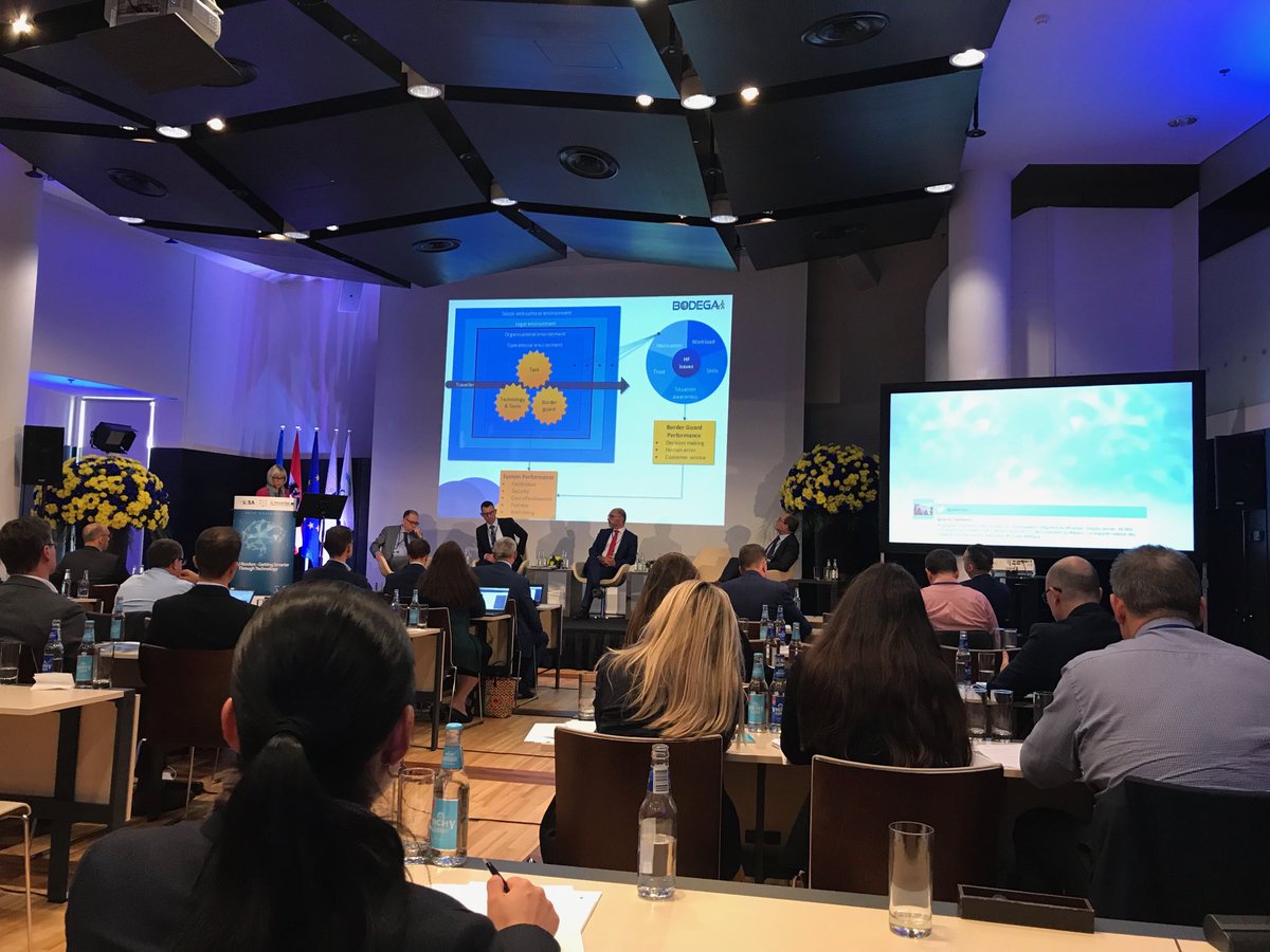 WulfHemmerle's tweet photo. Final Panel ⁦@euLISAconf⁩:
- Future Outlook -
So where does all that what has been discussed and mentioned take us?
#SecurityUnion #AgenciesOfEurope #digitalborders #eulisaconference https://t.co/WzNPqjYaiG