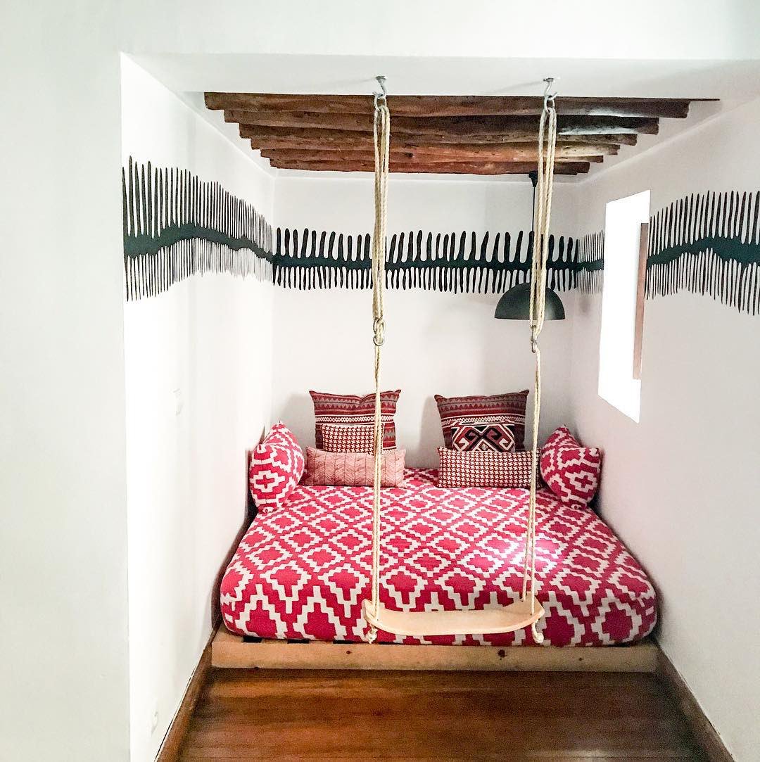 designpataki's tweet photo. This has cozy corner 101 written all over it! At the Elfennmarrakech , One of the most Instagrammed Hotels! Love the cute swing!
.
#sofa #swing #sofaandswing #lovely #creative #cozycorner #instapic #dailyposts #picoftheevening #cuteswing #elfennmarrakech #designpataki https://t.co/mX4FVZExqH
