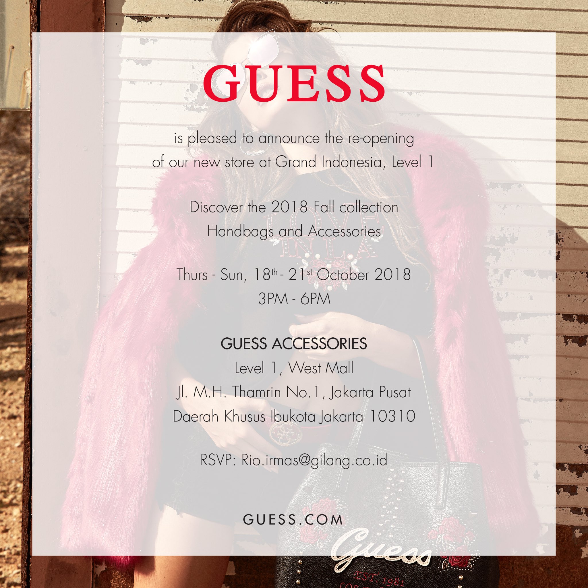Guess collection grand clearance indonesia