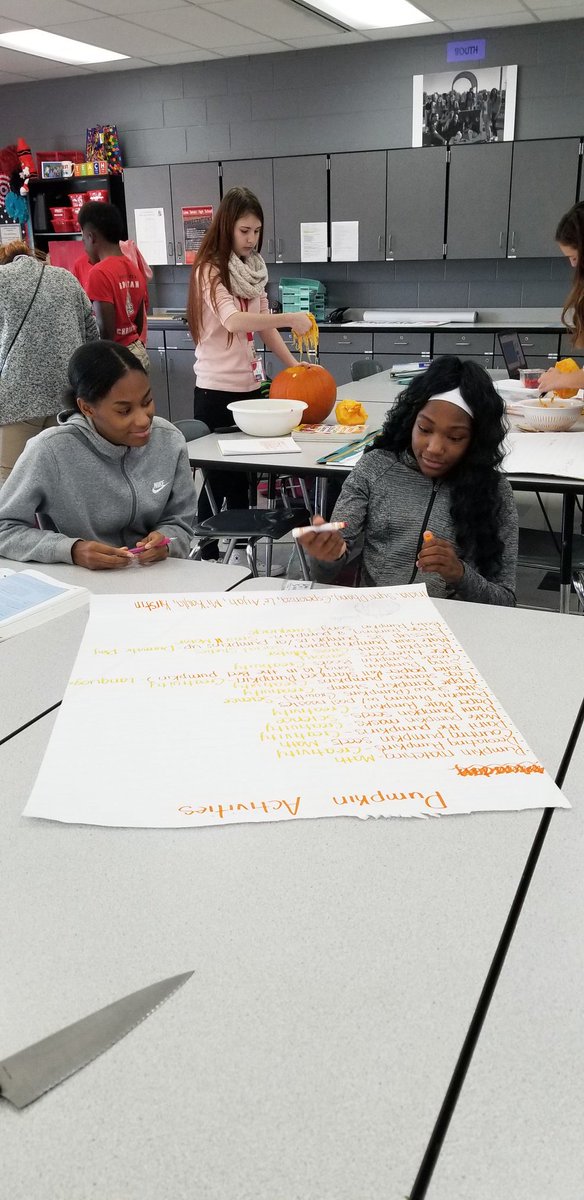 LSHEarlyChildEd's tweet photo. Juniors in #LSHECE are working on lesson plans with the teaching concept of pumpkins! #futureteachers #LSHCareerTech @LimaCitySchools https://t.co/VLapzhn4oD