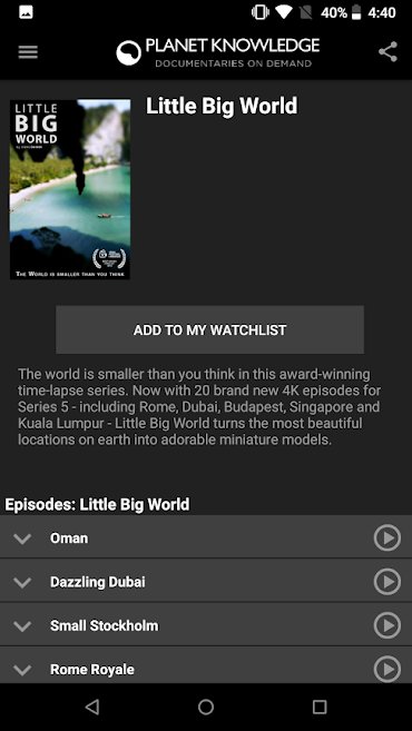 planetknowledge's tweet image. The Planet Knowledge Documentaries On Demand app brings you hundreds of hours of premium factual programs, many in glorious high definition for FREE! Categories include #Nature, #Science and #Technology, #History, #People and #Culture and #Travel. . tinyurl.com/ybmndryq