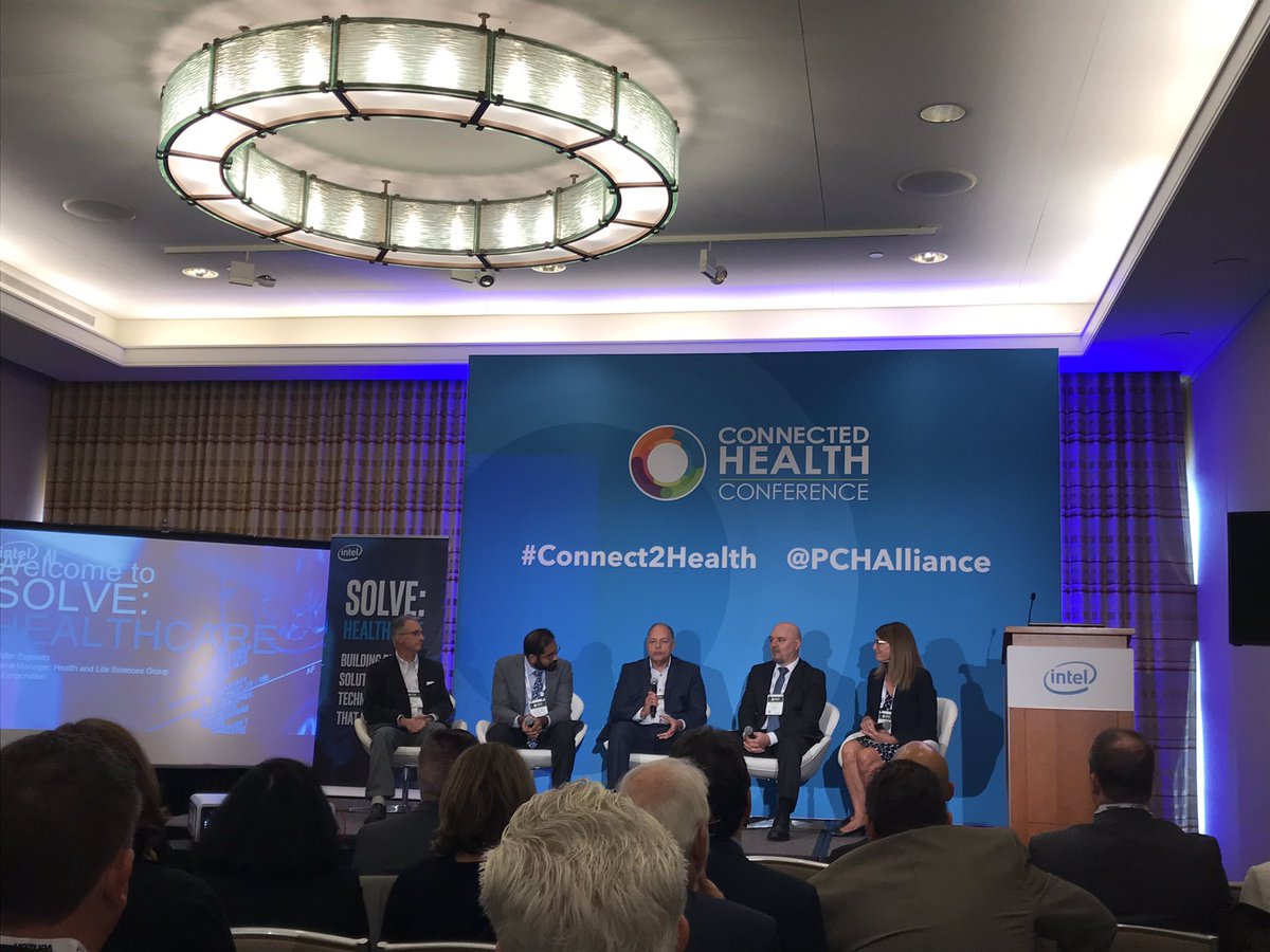 kristinapple's tweet photo. Excited to be @connectedhealth today! #intel #solve #eggstrategy https://t.co/V7jGBmwjOQ