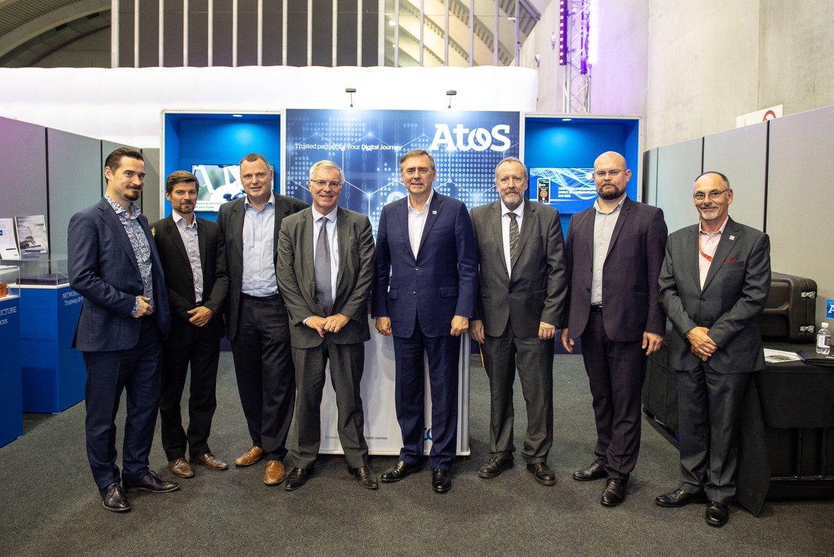 nato_ncia's tweet photo. .@NCIAgency signs new @NATO-Industry cyber partnership with @Atos @ #NIAS18. “This partnership will enable both organisations to reinforce their capabilities in the exchange of information on security and threats,”- Mr Janichewsky @Atos https://t.co/oNlXdXWczq