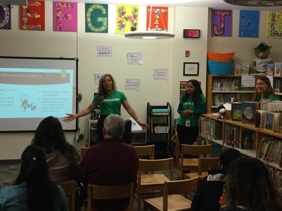 postroadschool's tweet image. Fly Guy invaded Post Road and our Title I parent meeting last night as part of our Fall into Reading kickoff! 
#homeschoolpartnerships
#postroadreadingteam 
#fallintoreading