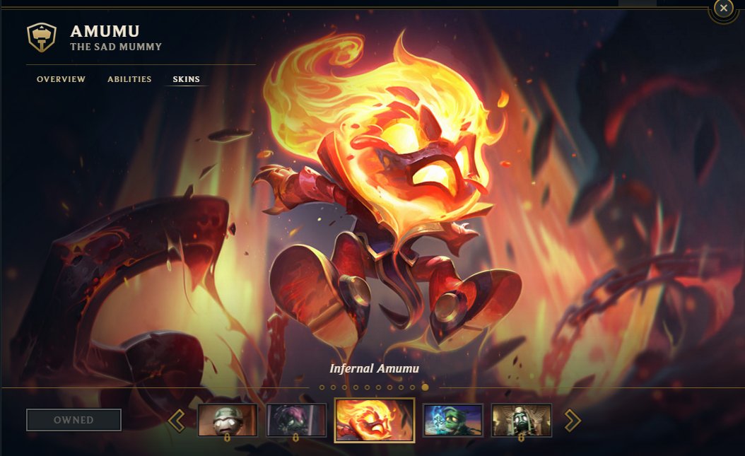 Crocodyle_TV's tweet photo. Yop Twitter ! Du coup je vous fait gagner deux skins Amumu infernal que Riot game m'as envoyé grâce au programme #LeaguePartner ! Rt + follow pour avoir une chance de l'avoir ! ( Visuellement il envoie en vrai mais bon vous gagnerez toujours pas contre Irelia. ) https://t.co/tLc6A4wLuA