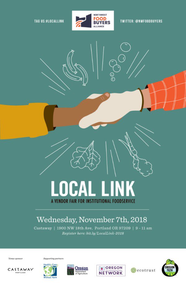 NWFoodBuyers's tweet image. Three weeks left until Local Link! Join us Nov 7th to meet local growers and good food businesses. - mailchi.mp/c2f1951abcb6/y…