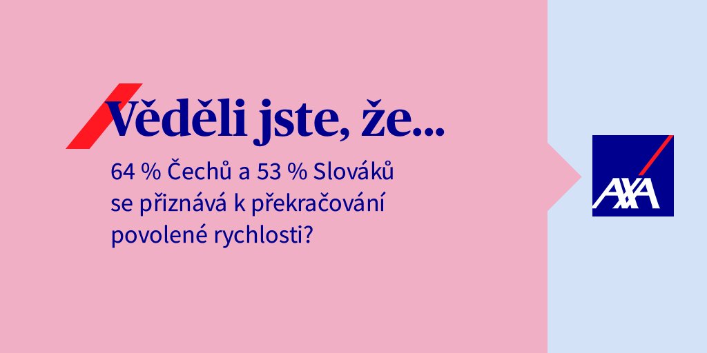 uniqa_cz_sk's tweet photo. U příležitosti prvního výročí aplikace AXA Drive pro bezpečnou jízdu vydává skupina AXA výzkum agentury STEM/MARK, ze kterého vyplývají zajímavá fakta o přestupcích, kterých se řidiči dopouští a které jsou ochotni tolerovat. #AXADrive Zjistěte více na https://t.co/kbm4fAQmm2. https://t.co/DCfn9jkoD6