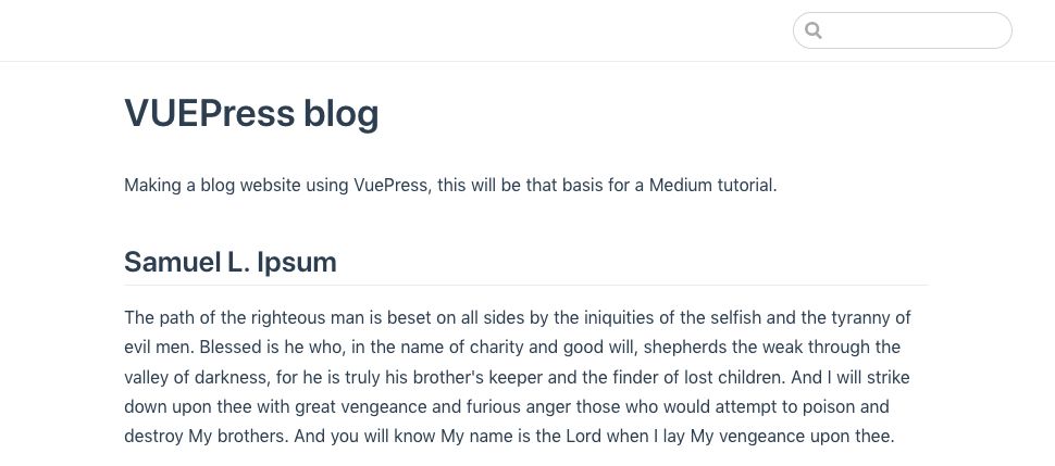 VueJsNews's tweet image. Making a simple blog using VuePress – buff.ly/2RT9ehI #vuejs #vuepress
