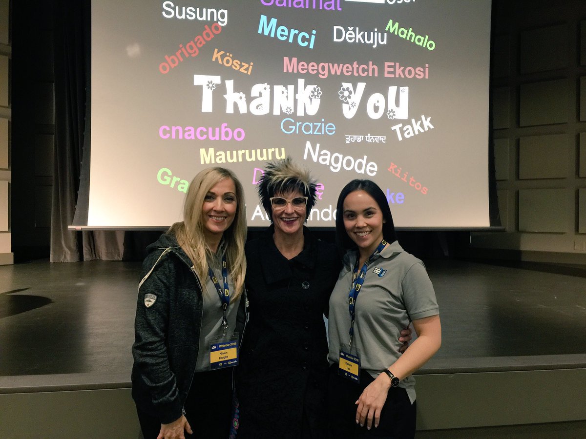 derilatimer's tweet photo. Thank you @bestbuycanada for inviting me to be a part of #SLC2018! You are truly 'amazing humans' (to coin a term from @NivinKnight). #grateful to all of you! High-five to Nivin, Kelsey Lee, @MarjorieRoon , Sean Luck @SBCspeaks #BelongHere #BeYouHere #ChooseYourStory #youmatter https://t.co/ZhPwcyZyJW