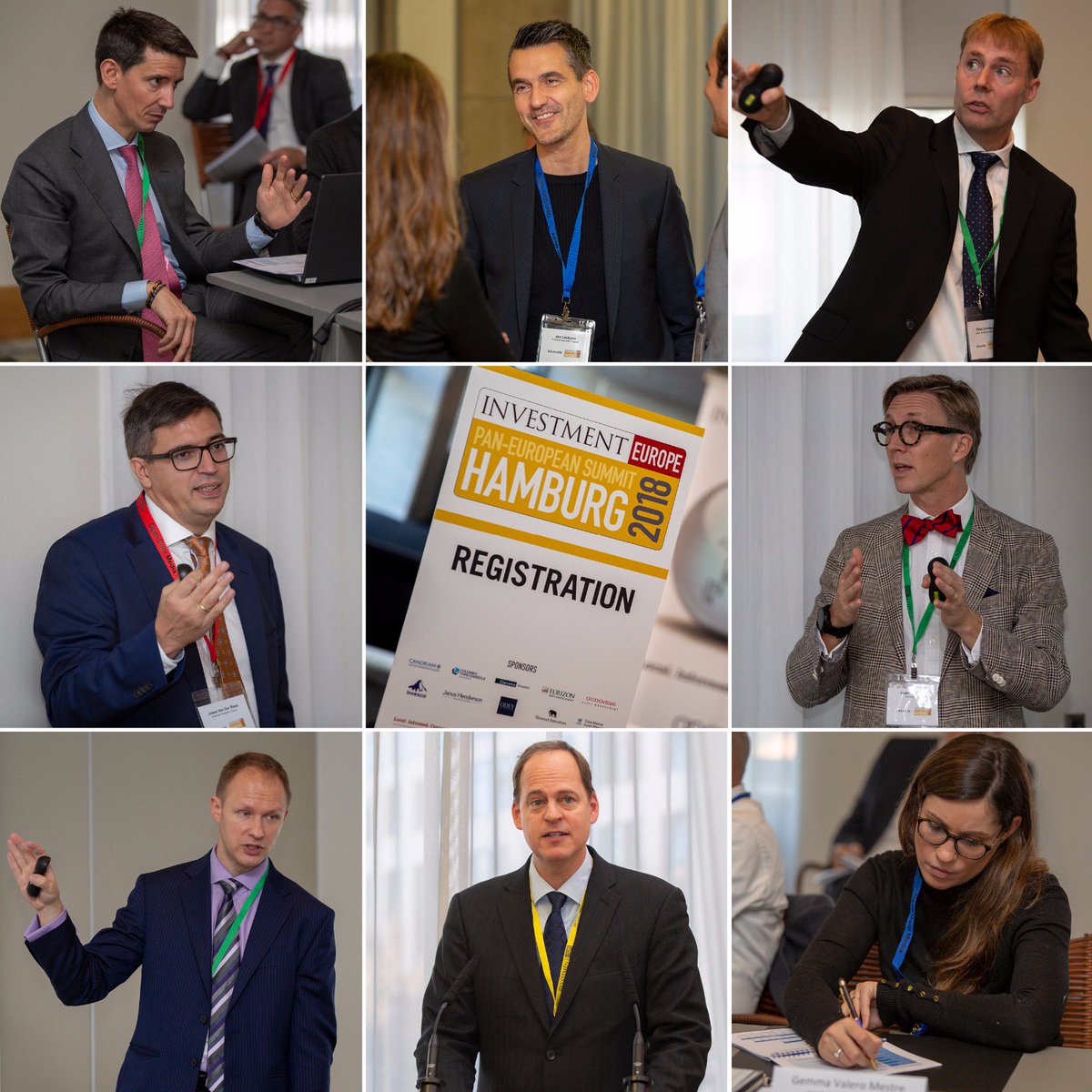 InvEurope's tweet photo. Day one at the Pan-European Summit Hamburg 2018 with @DanskeBank_UK Invest, @candriam , Janus Henderson Investors, @InvescoUS and @tokiomarine.
#FSSummit #investmenteurope #events https://t.co/Ld7DbiNDRB