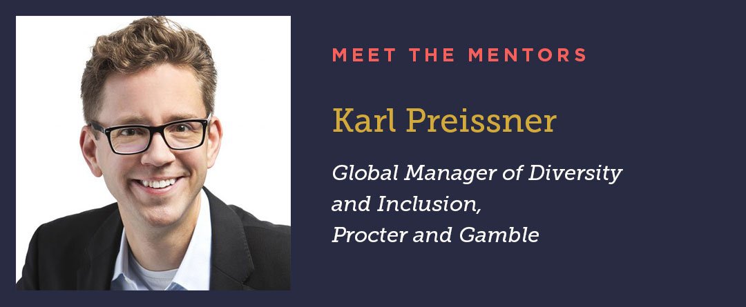 Karl leads @ProcterGamble's  efforts to enlist men as allies for gender equality and develops the company's relationships with Diversity and Inclusion efforts globally. He holds a BS in Chemical Engineering and Economics from @NorthwesternUni and MBA from @XavierUniv.