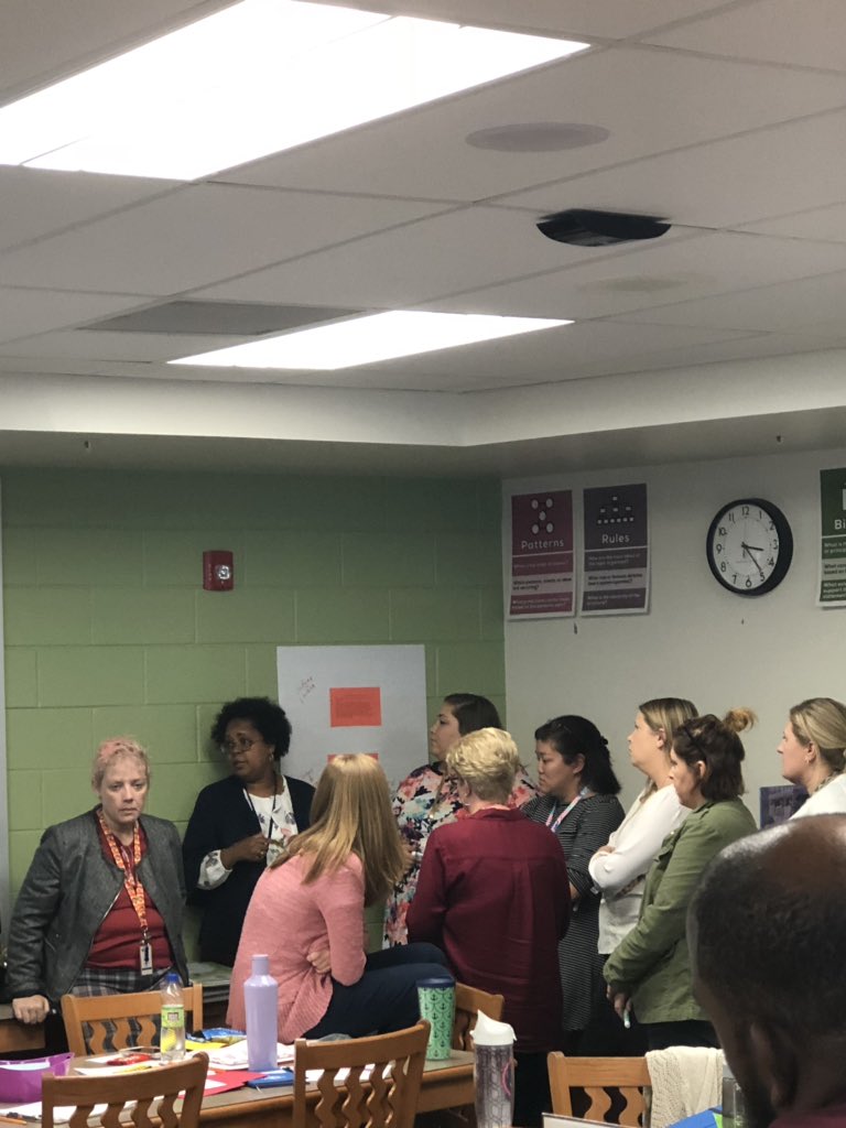 CroftonESAACPS's tweet photo. Engaging in Professional Development: Learning the importance of implicit biases and its implications on our behaviors and actions. Working to remove any barriers to support student achievement. #awarenessisessential @OEASAaacps https://t.co/bNMGGeW83z