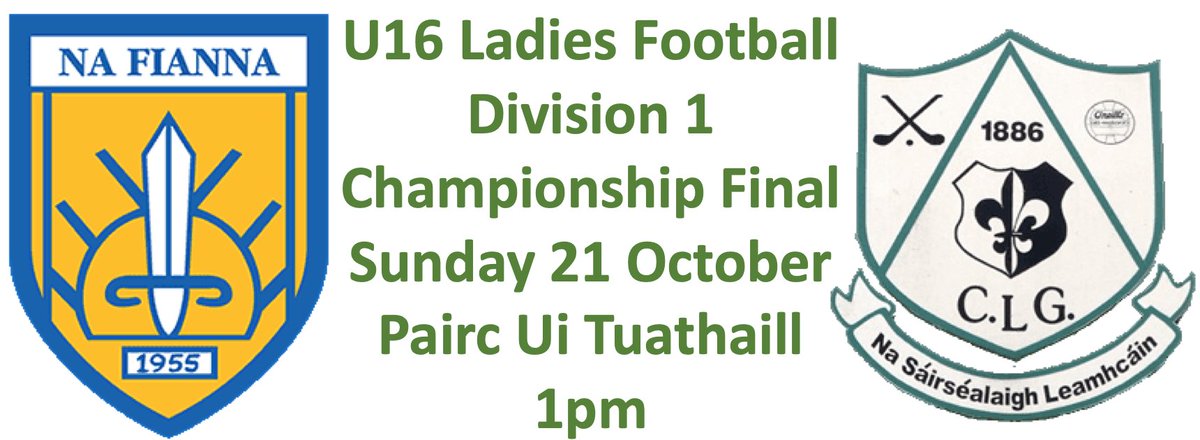 LucanLGF_PRO's tweet photo. @dublinladiesg U16 Division 1 Final, Sunday 1pm in Pairc Ui Tuathaill, Ayrfield, @clgNaFianna vs @GAALucan #SupportYourClub, #SupportLucanSarsfields https://t.co/yu2ankJg7d