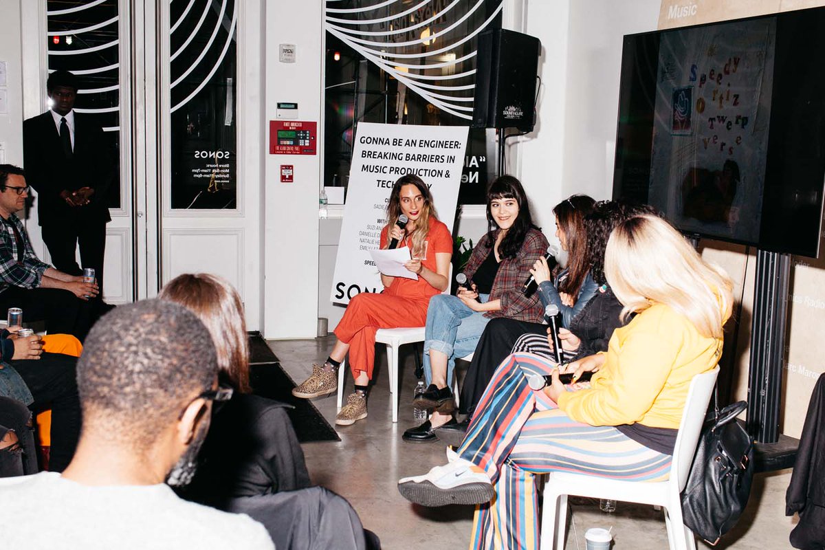 SheShredsMedia's tweet photo. Read how these women are breaking barriers in music production and technology and what advice they have for those interested in pursuing professional audio. https://t.co/39rnfwZi6E https://t.co/5HtIYkXdky