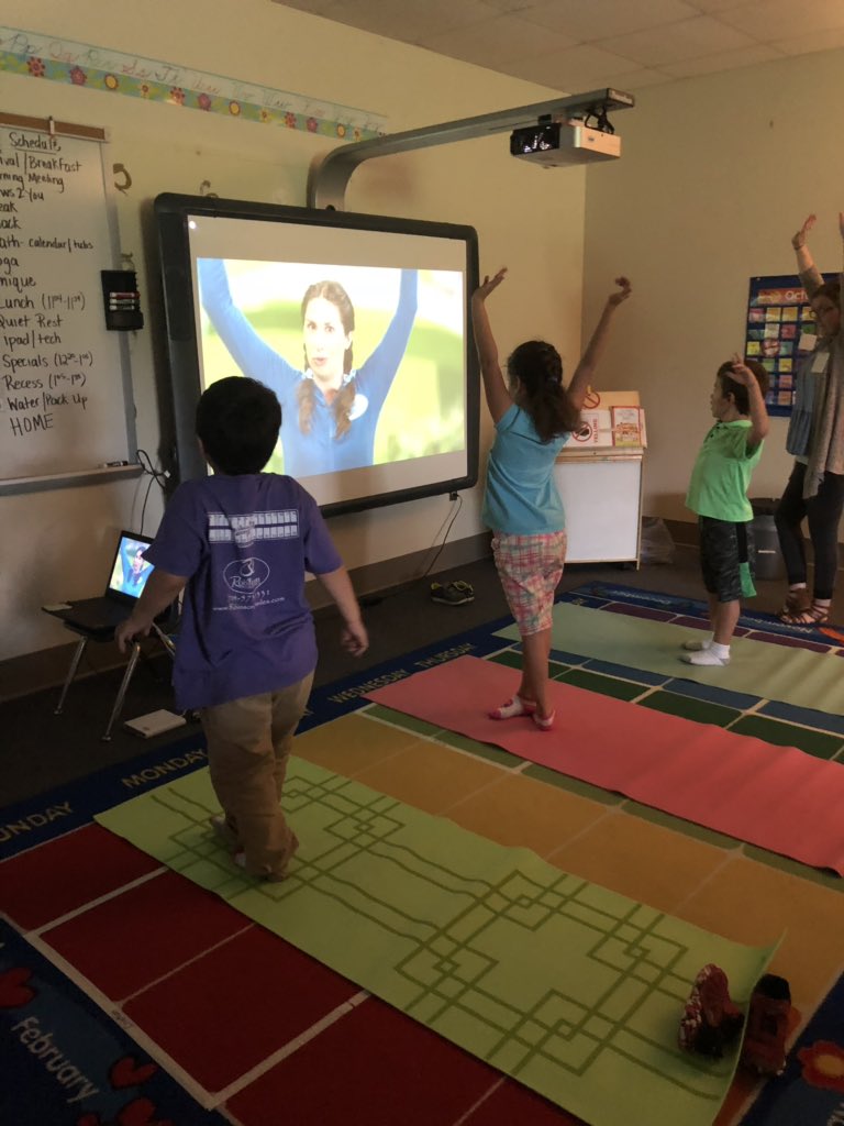 HerrinMrs's tweet photo. CBSS is using yoga for self regulation 🧘🏼‍♀️🧘🏻‍♂️ @FairviewES_NC @UCPS_MonroeNC #TeamUCPS #cosmickidsyoga https://t.co/XZlKBJDI84