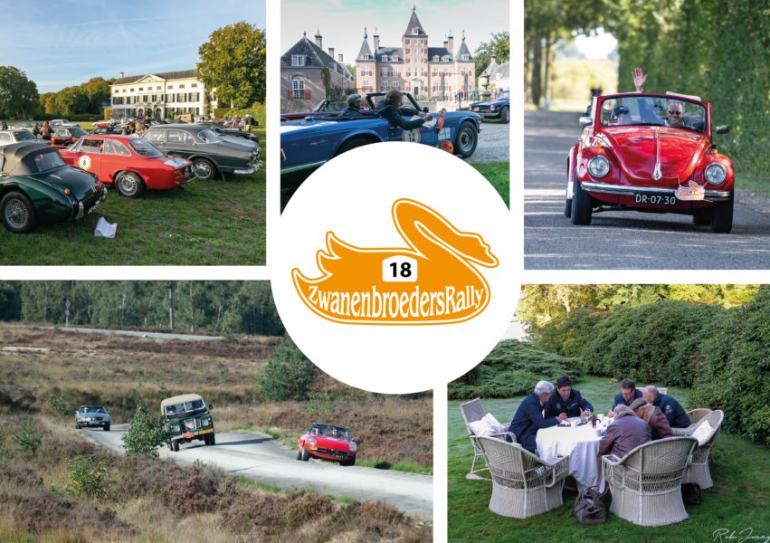 Zwanenbroedersrally 2018 - novusleo.nl/2018/09/zwanen… 
 - Na de tweedaagse lustrumeditie van vorig jaar was de Zwanenbroedersrally dit jaar weer terug met een eendaagse rit binnen onze eigen landsgrenzen. De start was ditmaal op Landgoed Vollenhoven wat gelegenheid gaf om een te...