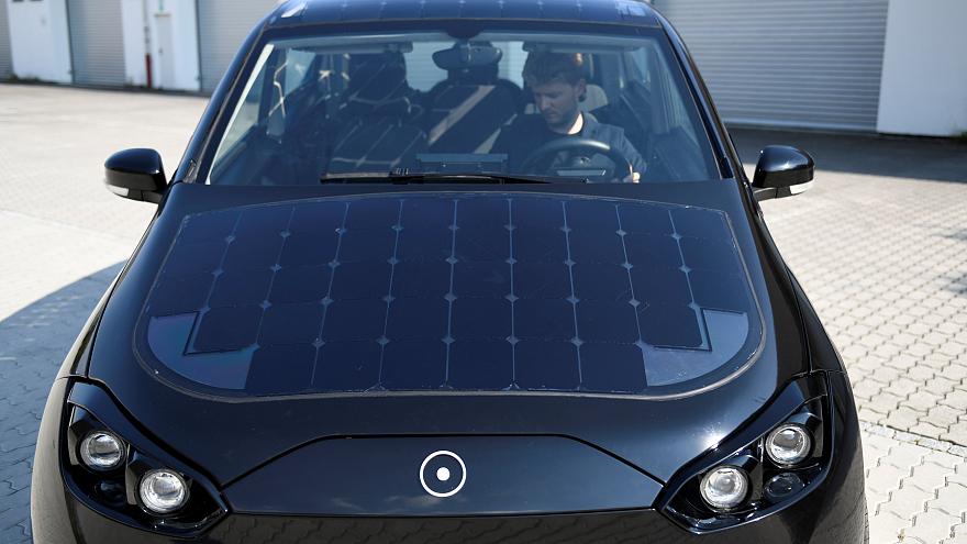 AuroraSolarTech's tweet photo. A German start-up is in the final stages of developing a charging system for an all-electric vehicle with #solar panels to top up the battery as you drive: https://t.co/5IWICbtvhf https://t.co/k0UMqBLNdr