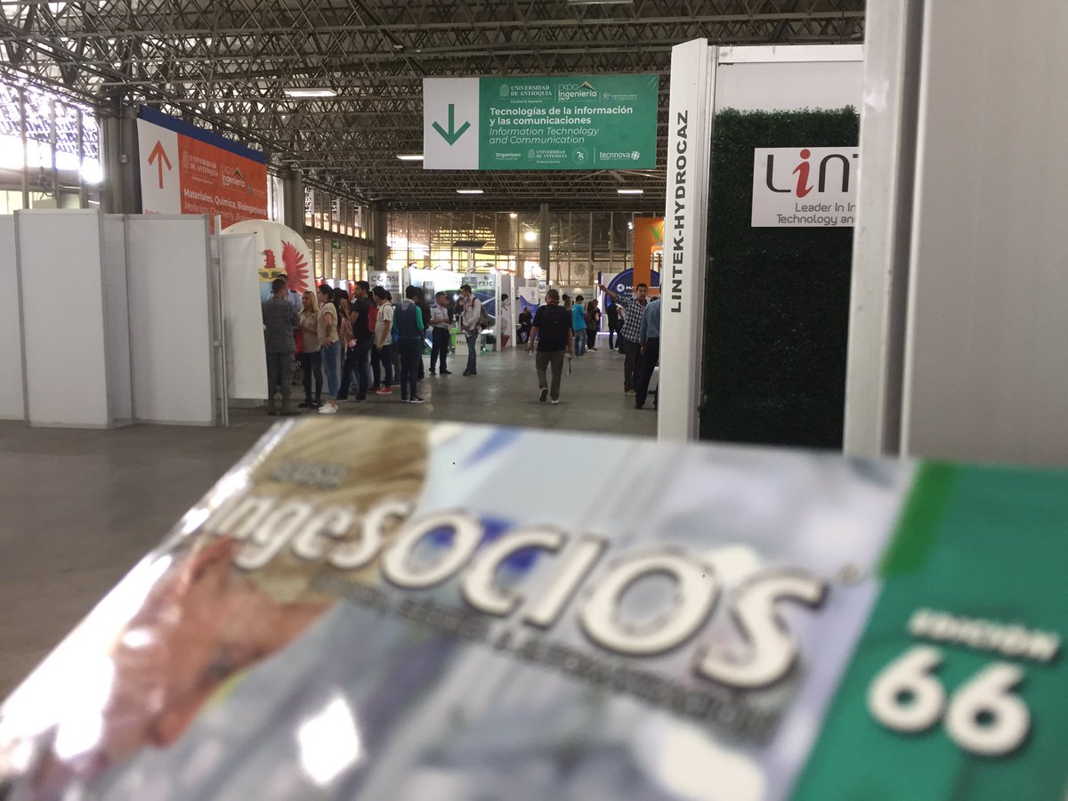 UIndustria's tweet photo. Estamos en el pabellón azul de @expo_ingenieria con la revista @ingesocios te esperamos #EnModoExpoingeniería https://t.co/gn4hFvpW7i