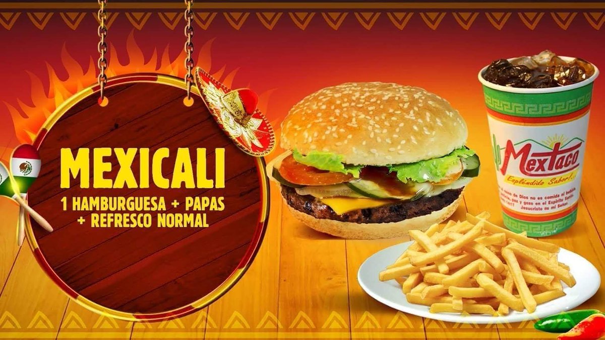 ¡Mexicali, 100% carne!
¿Ya la probaste? 😋😋😋😋😋