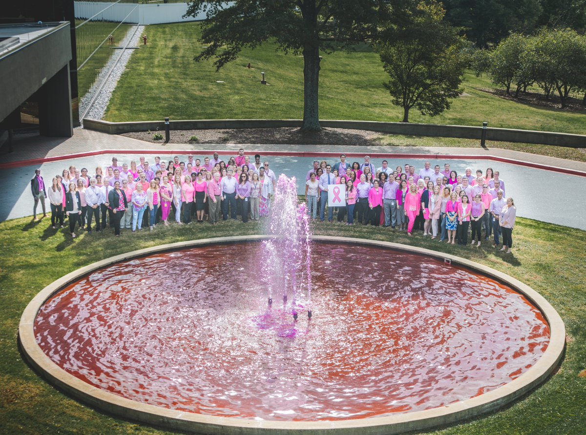 FluorCorp's tweet photo. Fluor's Greenville, S.C. office #GoesPink in recognition of #BreastCancerAwarenessMonth #PinkingOut #GetScreened #EndBreastCancer #Pinktober #NotJustForGirls #BreastCancerAwareness #FluorCares https://t.co/ioi3RR1VxN