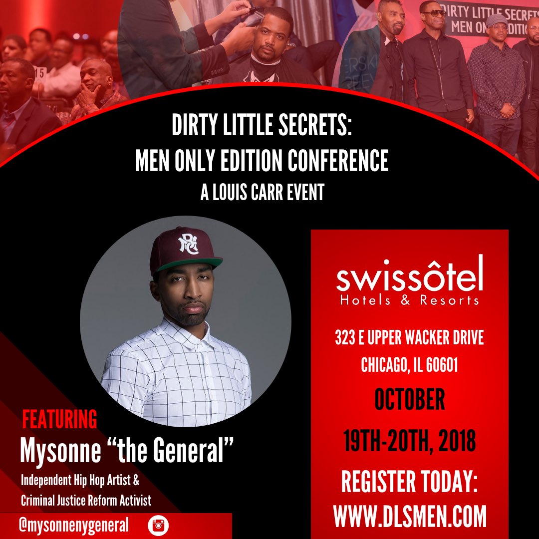 iamlouiscarr's tweet photo. Catch @Mysonne at this year’s #DLSMen conference where he’ll be sharing his insight on the music industry and so much more! Just a couple days away! Make the investment and register today🙏🏾
#Investinyourself #DLSMen #DLSMenConf18 #Conference https://t.co/lbSrJHQFiB