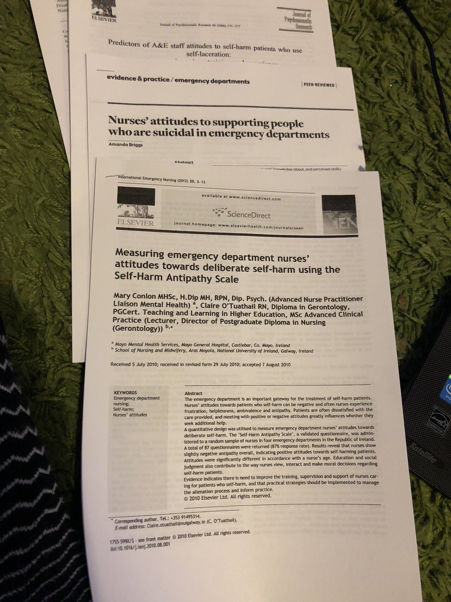 Dissertation literature review articles 🙌🏼 on the ball this year 💪🏼 #StudentNurse #practiceimprovement #MentalHealthAwareness #positivelynursing