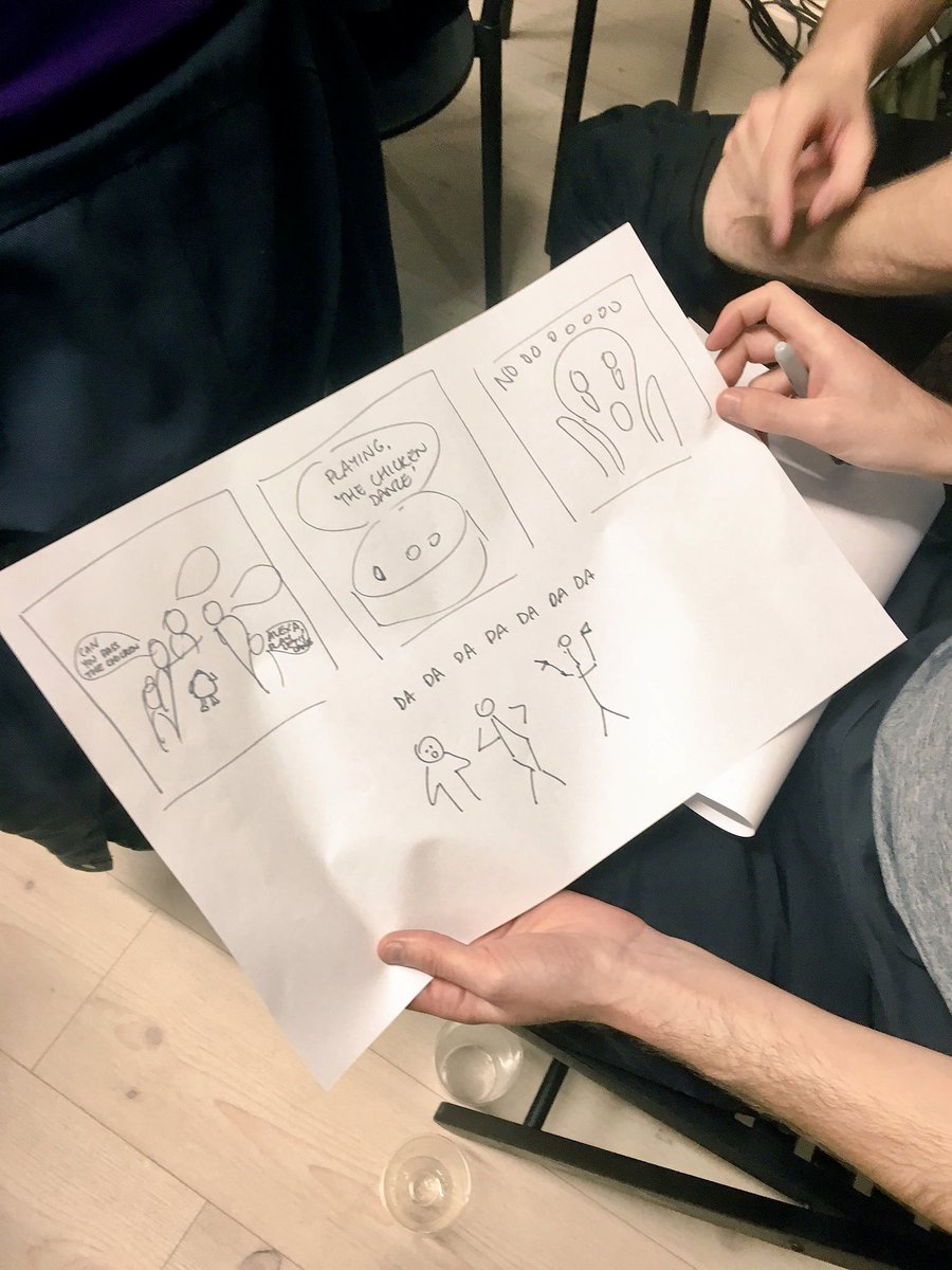 idean_UK's tweet image. Our @charleypoth just ran a workshop on the best and worst case scenarios in the future of #voiceinterfaces - including a voice AI therapist, marriage officiant and an AI chef to guide you through complex recipes step by step 🤔

#ServLab @ServiceLabLDN