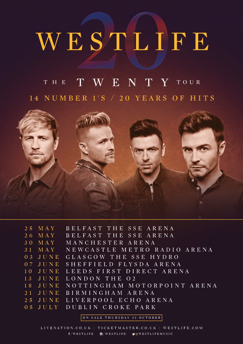 westlifemusic's tweet photo. The Wait Is Over https://t.co/uapBtxzdla https://t.co/VM2rvqbuSJ