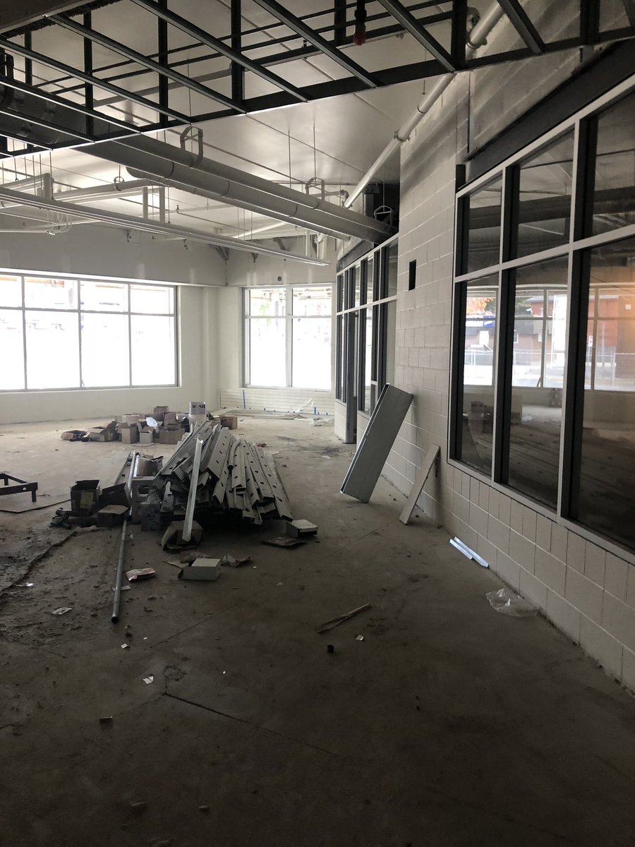 Looking forward to having these doors opened!! Things are moving along and the progress is exciting! #berniecustissecondaryschool <a href="/Delta_HWDSB/">Delta Secondary</a> <a href="/SJAM_HWDSB/">SJAM Secondary</a>