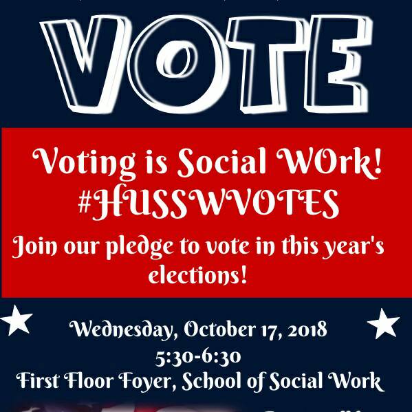 husswvotes's tweet photo. Who will have a better turn out: 1st years or 2nd years? Let's start with the 2nd years! Are y'all ready to pledge that #votingissocialwork https://t.co/nL2Rdsa1oF