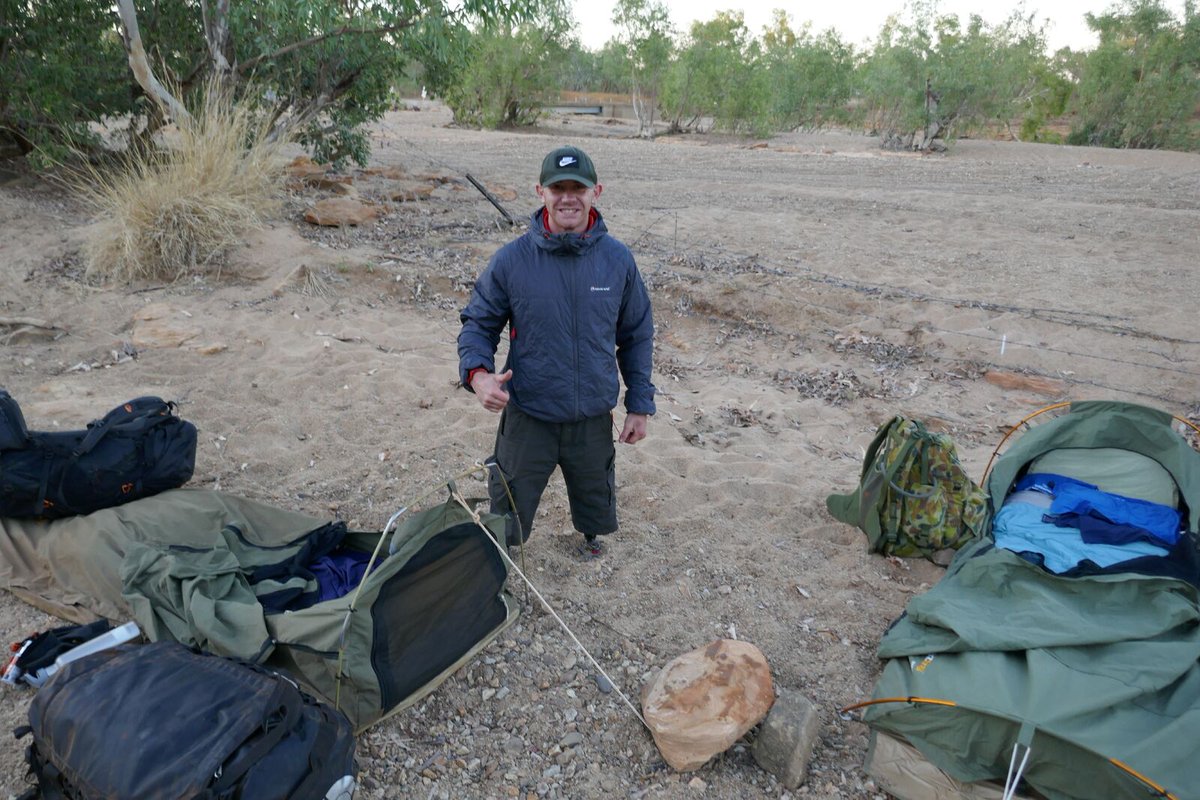 bymartinhewitt's tweet photo. Watching Without Limits and feeling so lucky to have met all these inspirational and motivated people. All the team members have such persistence! Here's a great photo of Shaun setting up camp on our first night. #withoutlimits #withoutlimitsbbcone #bbc1 #weareinvictus #australia https://t.co/VyuL9BiyCp